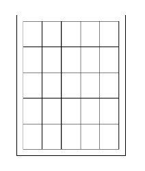 Blank Label Sheets 25UP.