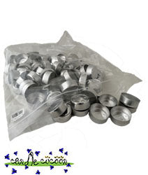 Tea Light Molds -- Aluminum  (Bag of 100)