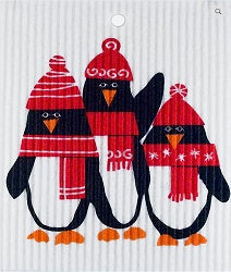 Wash Towel - Winter Penguins*